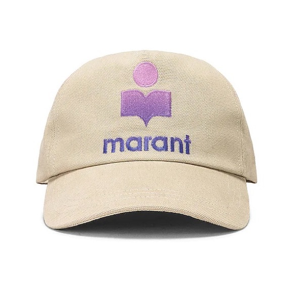 Isabel Marant Accessories - Isabel Marant Tyron Adjustable Baseball Hat in Violet NWT